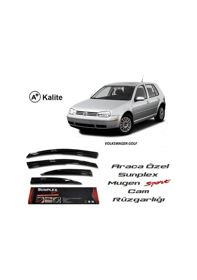 Volkswagen Golf 4 Cam Rüzgarlığı Mugen Tip Sunplex 1998-2003