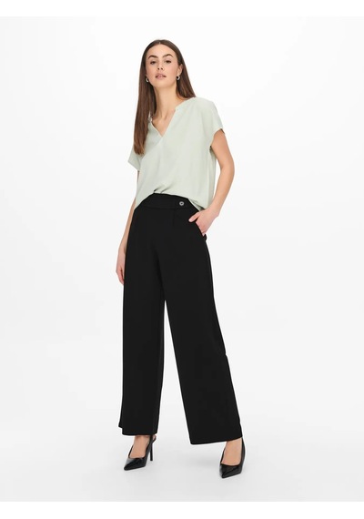 Jdy Jdygeggo Life New Wide Leg Kadın Pantolon 15208430 Siyah