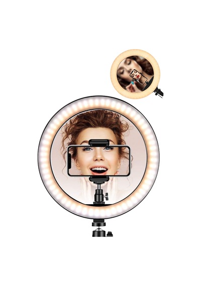 Youtuber Led Işıklı Tripod Selfie Makyaj Işığı Ring Light 14 Inç Halka Ring Light 14 Inç