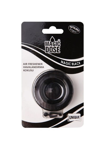 Magic Dose Unique Havalandırma Kokusu Magic Black Esanslı Izgara Tipi Oto Kötü Koku Giderici Kapalı Ortam Ferahlatıcı 007