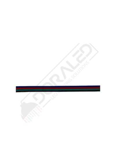 Rgb Kablo 4 Lü Şerit Led Kablosu 4x0.22 Kalaylı %100 Bakır 100m