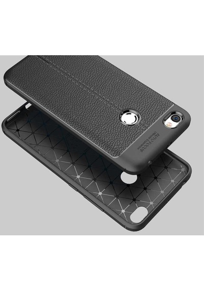 Xiaomi Redmi Note 5A Kılıf Deri Tarzı Niss Silikon Case