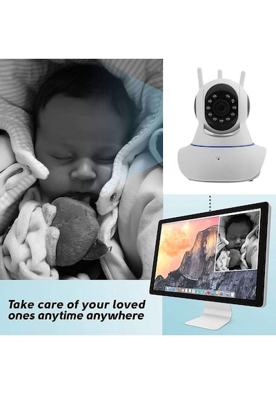 Akıllı Onvif Kamera Cctv Yy/Hd/Wifi/Ses Antenli Ev Güvenlik Kamer