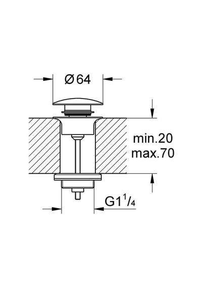 Grohe Bas-Aç Gider Seti - 65807Gn0