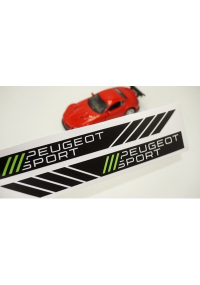 Peugeot Sport Yan Aynalar Selefon Kaplama Sticker Seti (551315807)