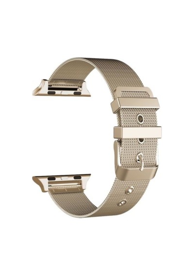 Ally Apple Uyumlu  Watch 7 45 MM 6-5-4 44 MM Kayış Kordon Çelik Klasik Tok