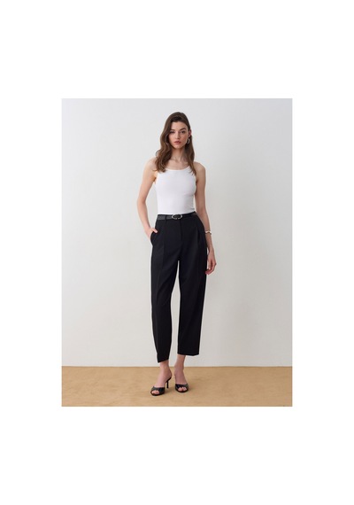 Dilvin 21178 Fitilli Basic Top-beyaz