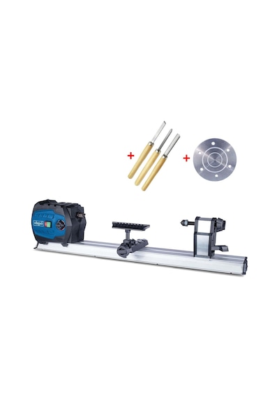 Scheppach DM600 550 W Vario Devir Ayarlı Ahşap Torna Makinesi