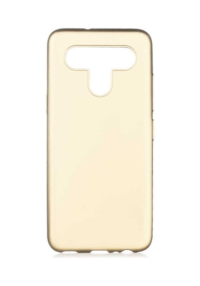 LG Uyumlu K51s Kılıf Zore Premier Silikon Kapak Gold