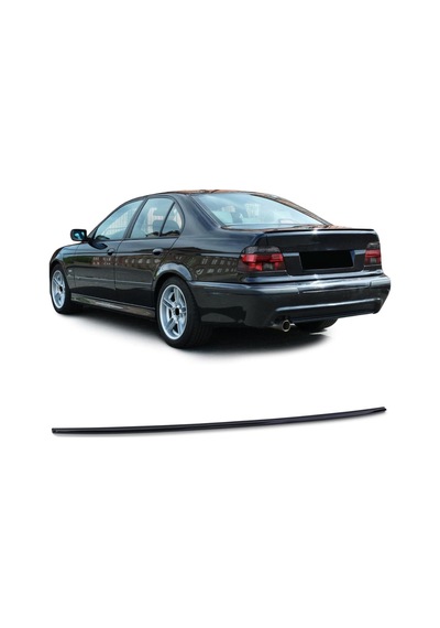 Bmw E39 1995-2003 Uyumlu Bagaj Üstü Spoiler İthal Pianoblack Boyalı Spoiler