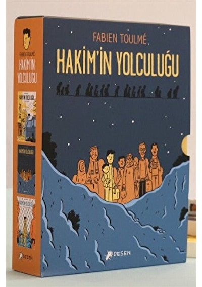 Hakim'in Yolculuğu Serisi Seti - 3 Kitap Takım - Fabien Toulme - Desen Yayınları