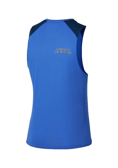 Mizuno Active Dryaeroflow Tank Erkek Kolsuz Tişört Mavi Çok Renkli