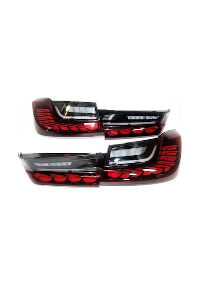 BMW 3 Serisi İçin Uyumlu G20 Dragon Led Stop Takımı Kırmızı