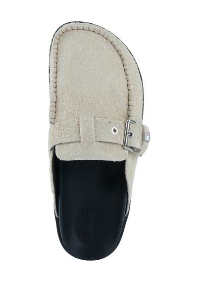 Tommy Hilfiger Comfort Suede Kadın Bej Terlik En0en03038-aes Krem