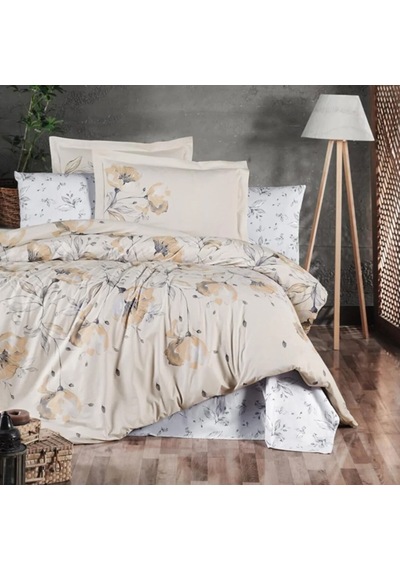 Maxstyle Poplin Saten Luna Double Nevresim Takımı Renkli