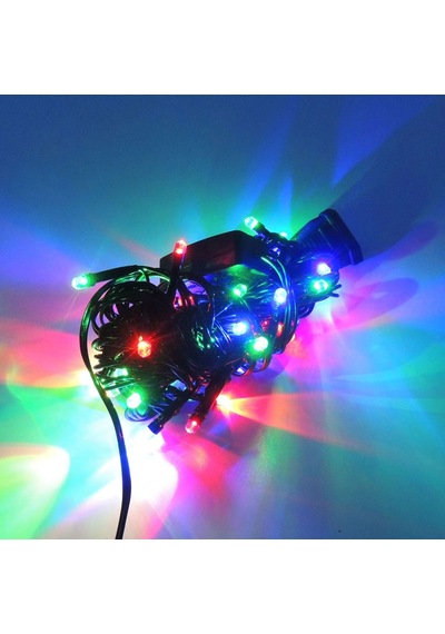 İç Mekan Led Aydınlatma Rgb Animasyonlu Siyah Kablo 5m İp Yılbaş
