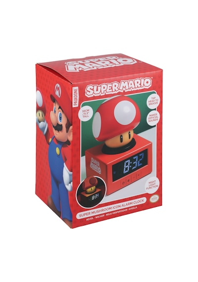Paladone Super Mushroom İkon Çalar Saat Diğer