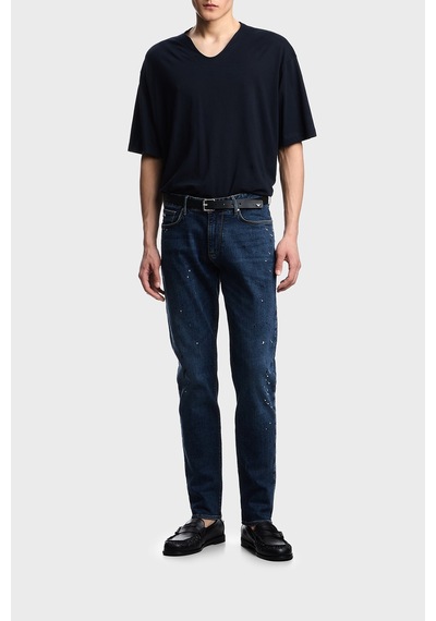Emporio Armani Erkek Kot Pantolon Em000121 Af13252 Fb041 Lacivert Lacivert