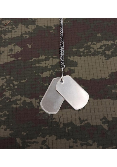 Single Sword Asker Künye Ve Yazımı Silver Standart