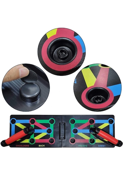 Gus Company Profesyonel Şınav Tahtası Göğüs - Kol - Omuz Ve Sırt Push-up Board