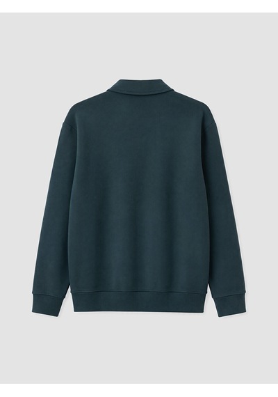 Lcw Vision Petrol Polo Yaka Erkek Sweatshirt