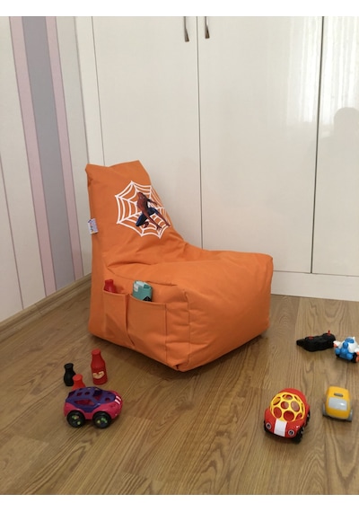 Armutland Spıderman Çocuk Armut Puf Koltuğu ( 1-8 Yaş )