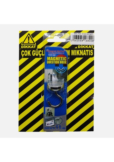 Magnet Mıknatıslı Çengel Askı Kısa