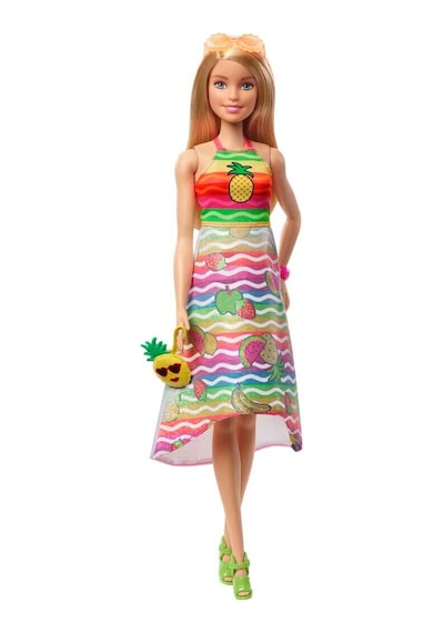 Barbie Crayola Mevyeli Tasarım Bebeği Gbk18