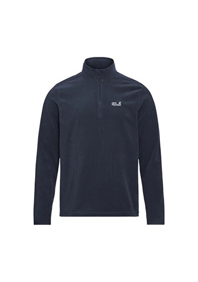 Jack Wolfskin Taunus 100 Hz M Erkek Outdoor Çeyrek Fermuarlı Polar Üst A65798-c0412 Lacivert