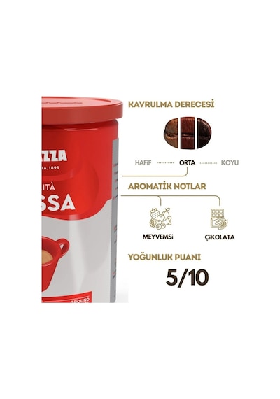 Lavazza Qualita Rossa Teneke Filtre Kahve 250 G