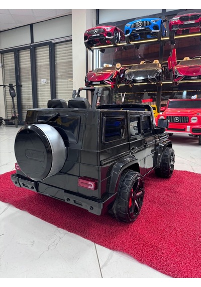 Poyraz Akülü Brabus 12v Akülü Araba 0-6yaş Özel Plaka Siyah