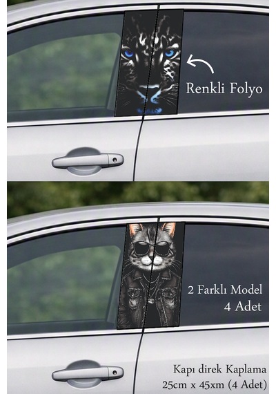 Tarzınıza Uygun Kapı Direk Folyo Sticker Etiket