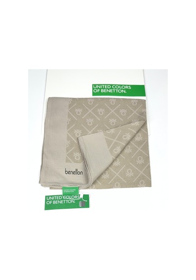 Benetton Elegante Uno Şal 1026 Bej