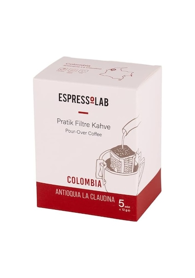 Pratik Filtre Kahve - Colombia Antioquia La Claudina - 5 Adet S