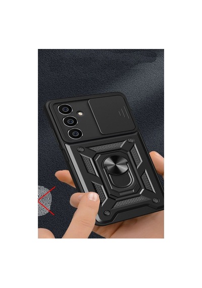 Samsung Galaxy A05 Kılıf Pars Lens Yüzüklü Silikon