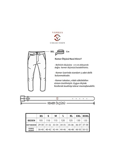 Vanilla Collection Hakiki Deri Erkek Kumaş Kanvas Kot Pantolon Için Uygun Tek Parça Deri Siyah