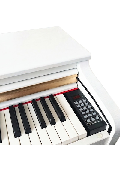 Jwin Sapphire Sdp-215 Çekiç Aksiyonlu 88 Tuşlu Dijital Piyano + Tabure - Beyaz