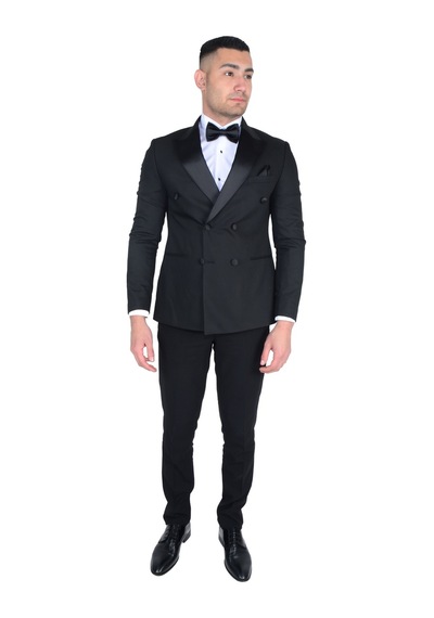 Cengiz İnler Erkek Kruvaze Smokin 215140 001