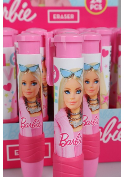 X Dekomus Lisanslı Barbie Basmalı Silgi Tek Adet