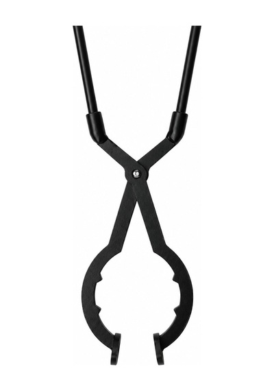 Ördek Başlıklı Bronz 4 Parça Şömine Maşa Takımı