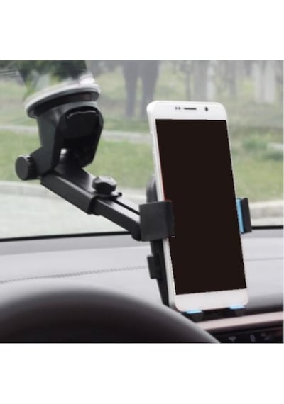 Vantuzlu Cam Torpido Yapışan Teleskopik Araç Içi Telefon Tutucu