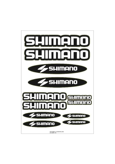 Bisiklet Sticker Seti Shımano 04 Nötr