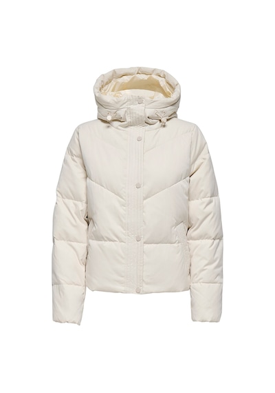 Only Clara Down Kadın Krem Mont 15353744-brh Krem