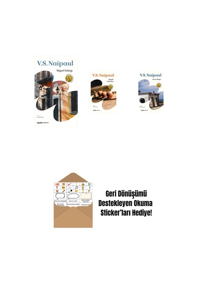 Miguel Sokağı + Büyülü Tohumlar + Yarım Hayat + Okuma Sticker'ları