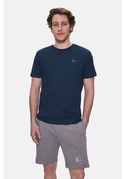 Ucla Harper Lacivert Bisiklet Yaka Nakışlı Standard Fit Erkek Tshirt Lacivert Ucla Harper Lacivert Bisiklet Yaka Nakışlı Standard Fit Erkek Tshirt Lacivert