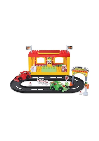 Dede Oyuncak Lego Yarış Istasyonu 46 Parça Okul Öncesi Eğitici Oyun