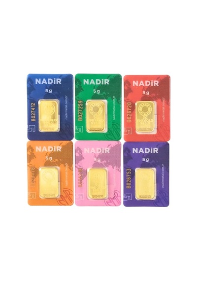 Nadir Gold 5 Gram Külçe Altın 24 Ayar