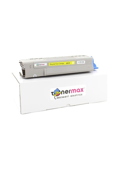 Tonerturk Oki C612 46507517 / C612 / C612N / C612Dn Sarı Uyumlu Toner