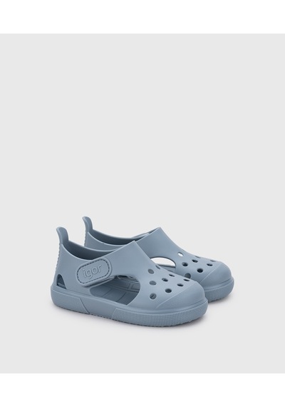 Igor S10343 Surfi Cırtlı Çocuk Sandalet Mavi