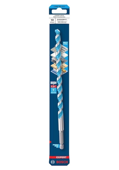 Bosch Expert Hex-9 10 X 250 Mm Çok Amaçlı Matkap Ucu 2608902271